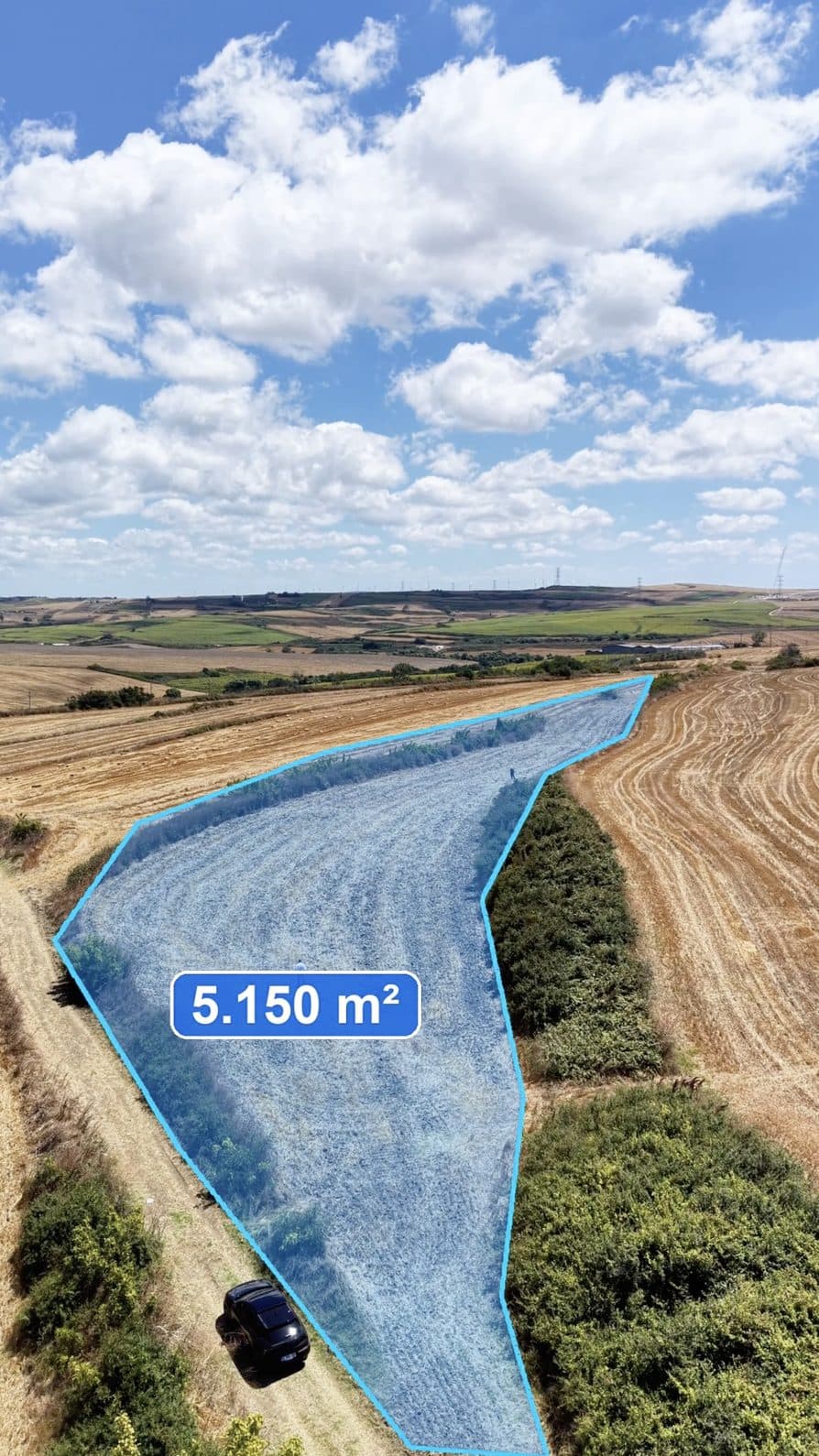 5,140 m² Freehold Investment Land in Silivri Kurfallı görsel 2
