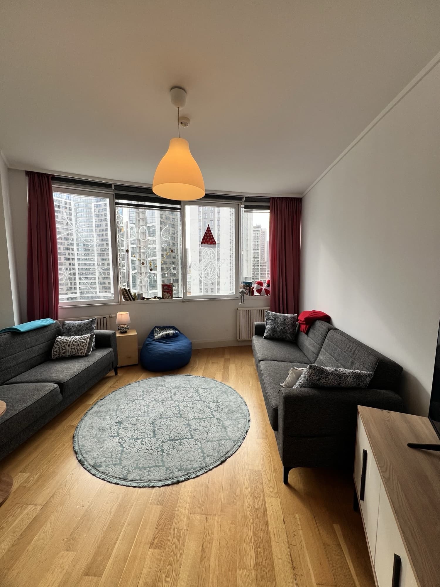 Concord İstanbul, 47 m² Net Yüksek Kat 1+1 Kiralık
