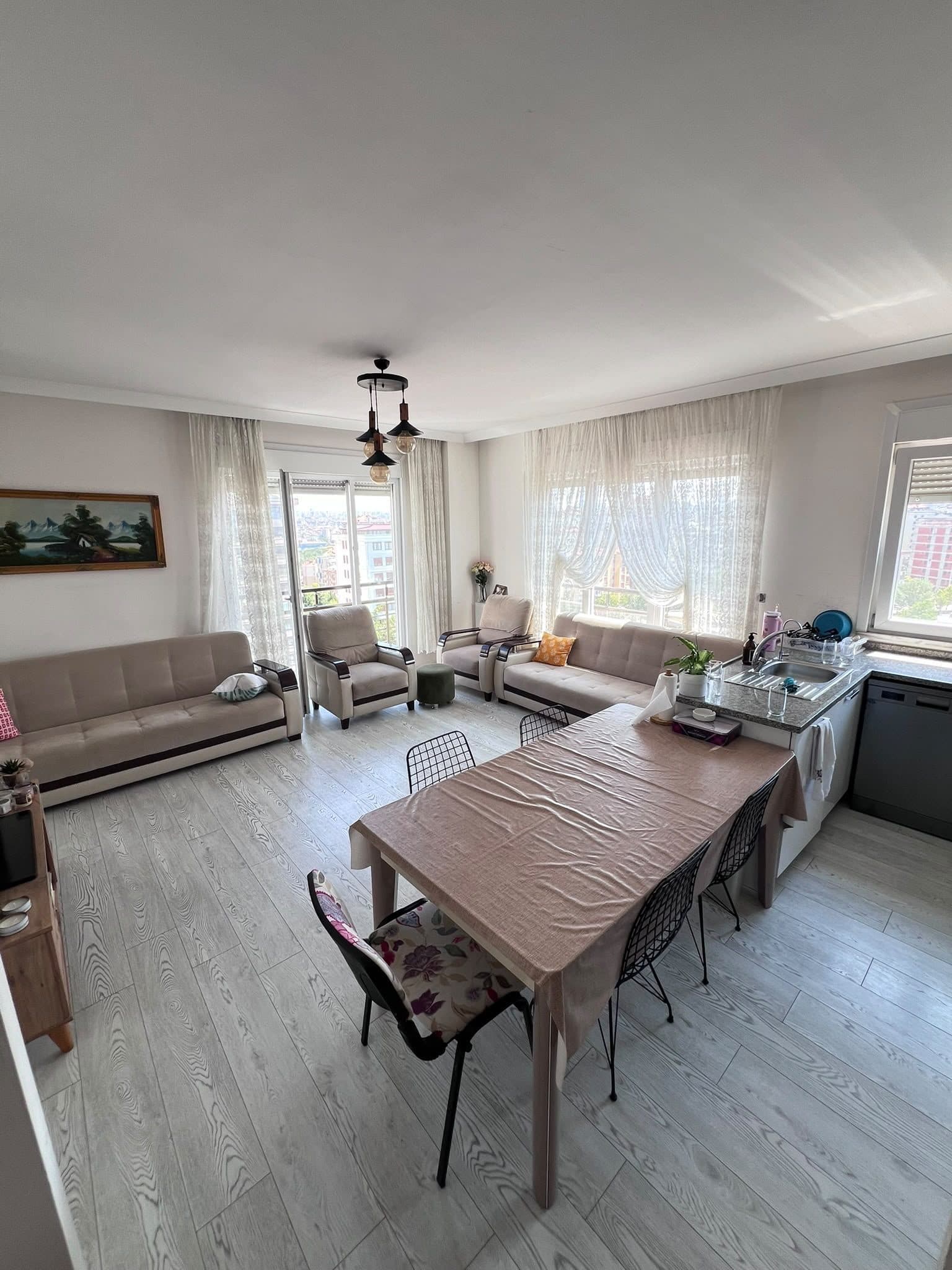 Merdivenköy 160 m² Net 4+2 Duplex with Unobstructed City View görsel 3